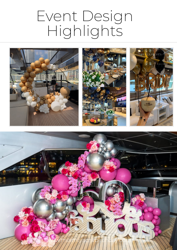 Event Design Highlights